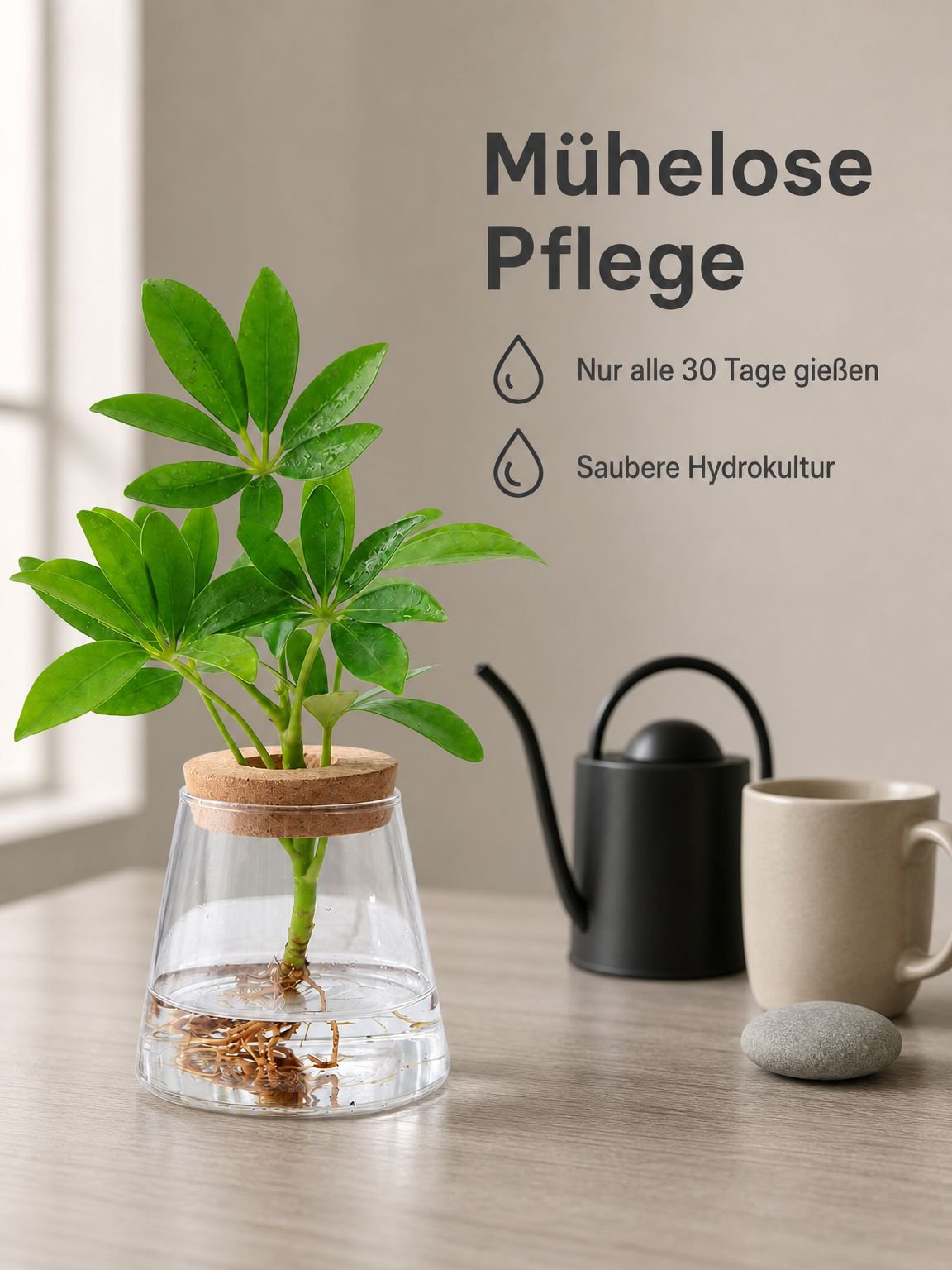 Miniatur-Landschaftsflasche, Bürotisch-Pflanzen-Ökoflasche