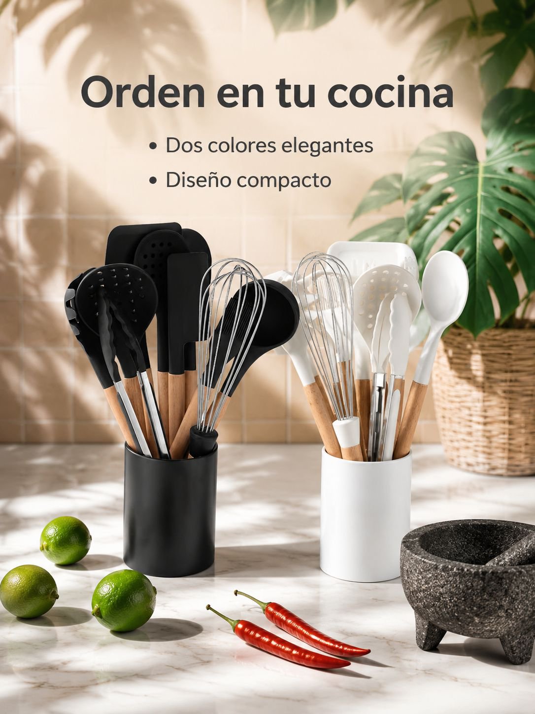 Juego de utensilios de cocina multifuncionales