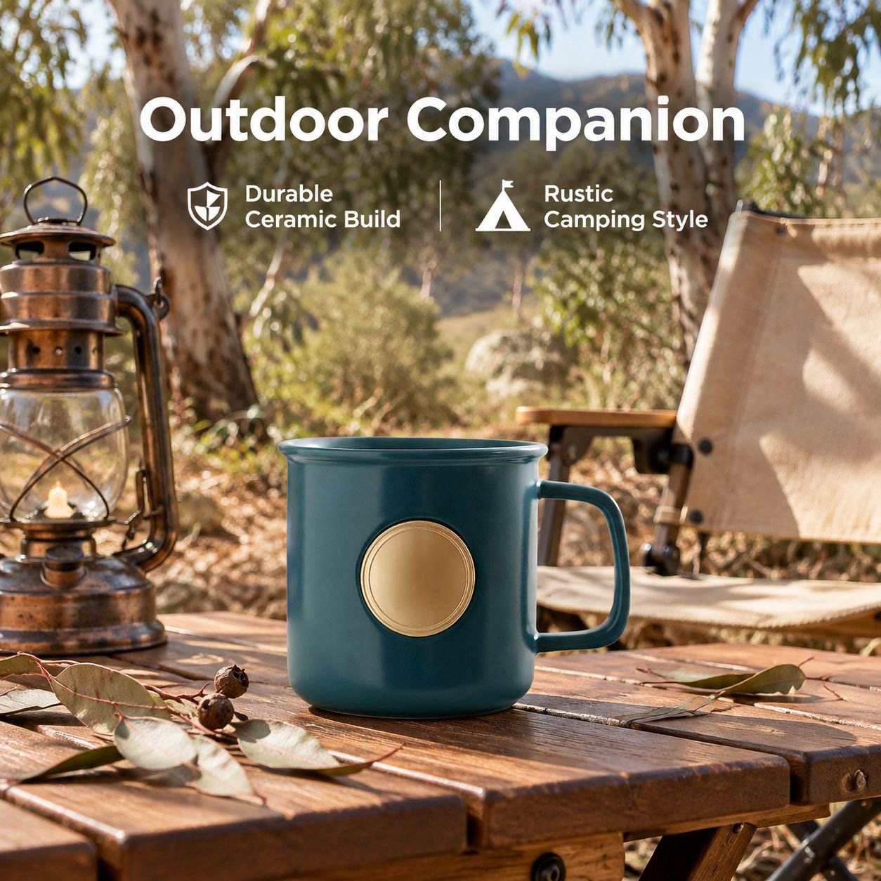 Household Enamel Ceramic Straight Mug