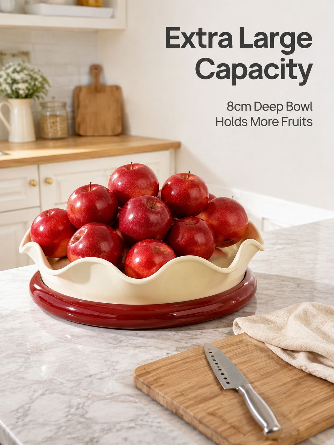 Rotatable Fruit Plate