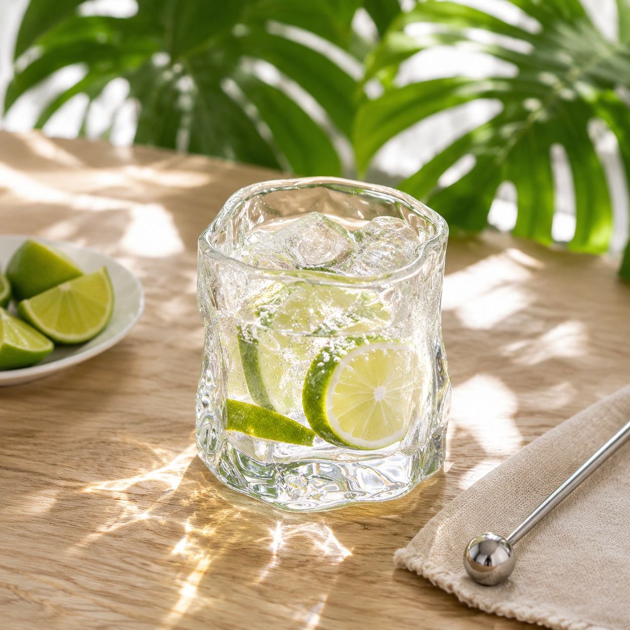 Creative Twisted Cold Water Glass Cup