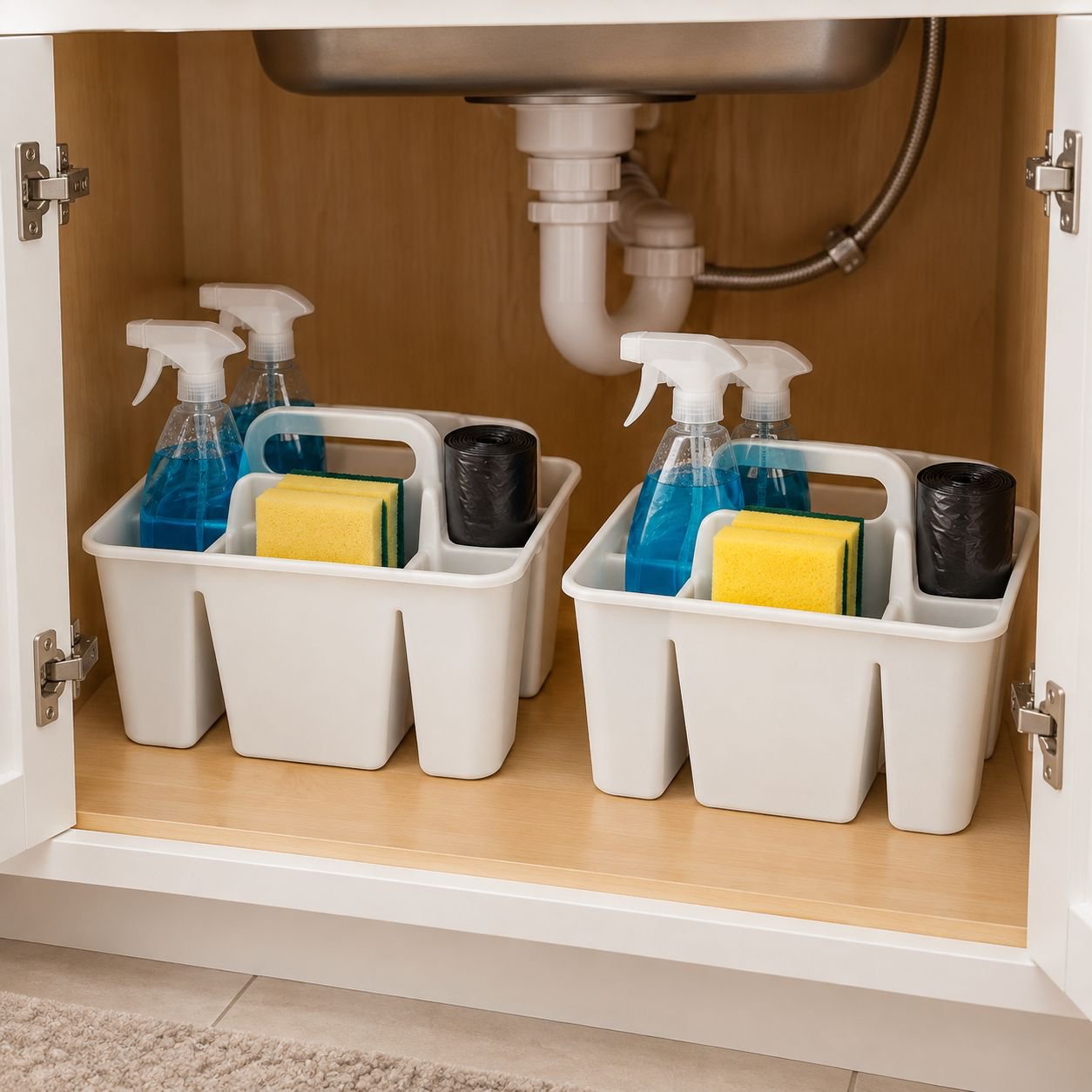 Easy-to-carry sundrying storage basket