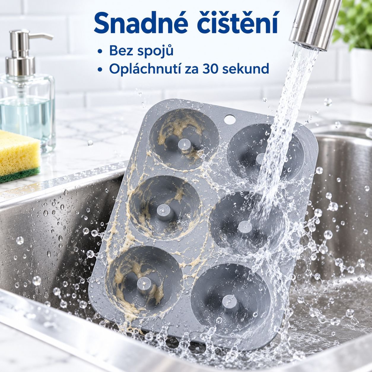 Tekutý silikonový materiál na formy