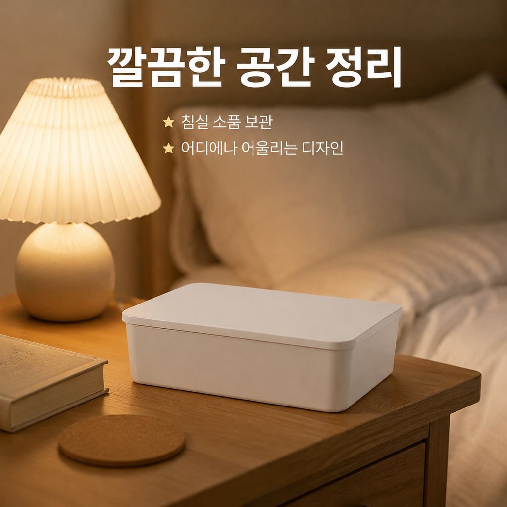 기숙사 학생용 책상 위 문구 수납함