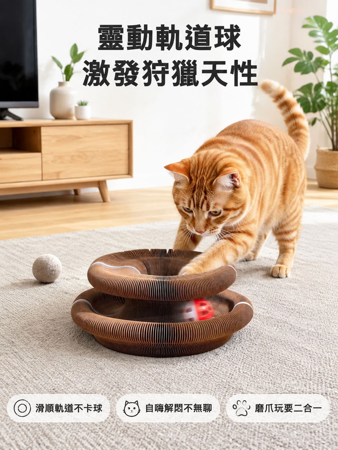 不掉屑耐磨貓抓板