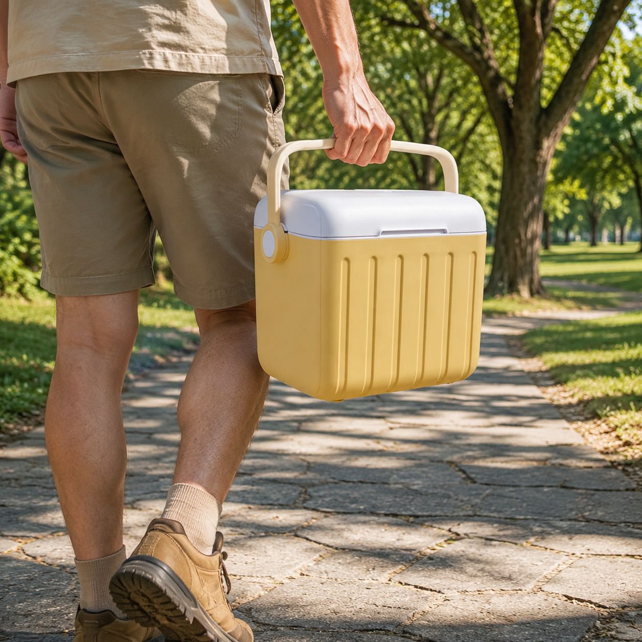 Multi-purpose car cooler for camping and picnics