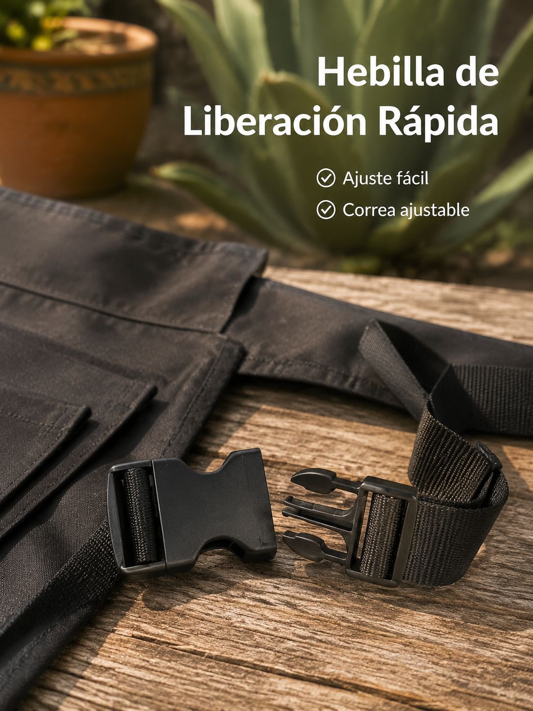 Cinturón de herramientas con alta capacidad de almacenamiento