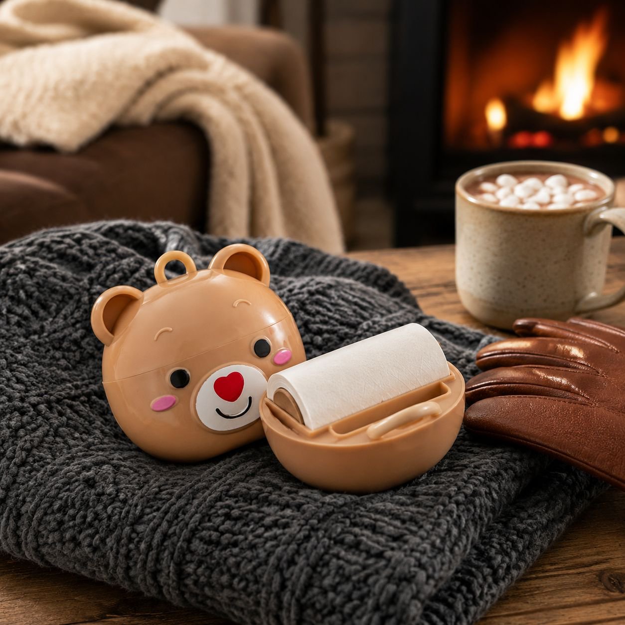 Portable Washable Lint Remover for Winter Garments