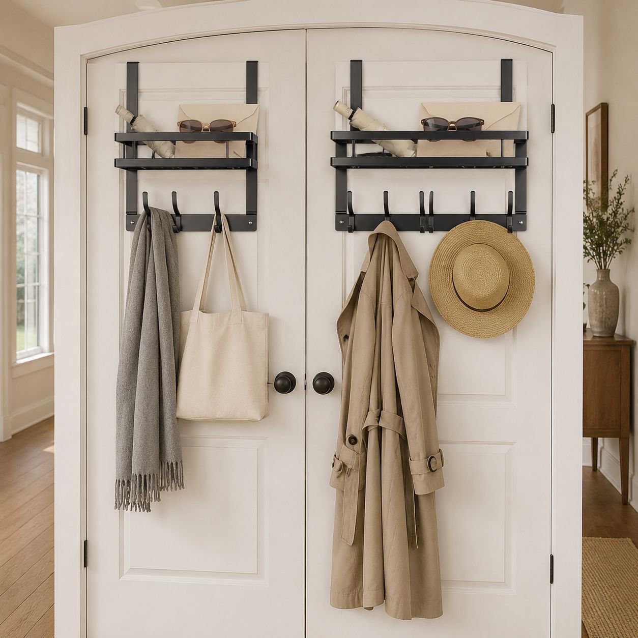 Organizer used in bedroom for clothes and accessories