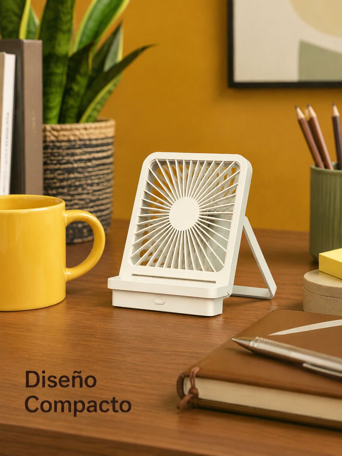 Mini ventilador de escritorio portátil