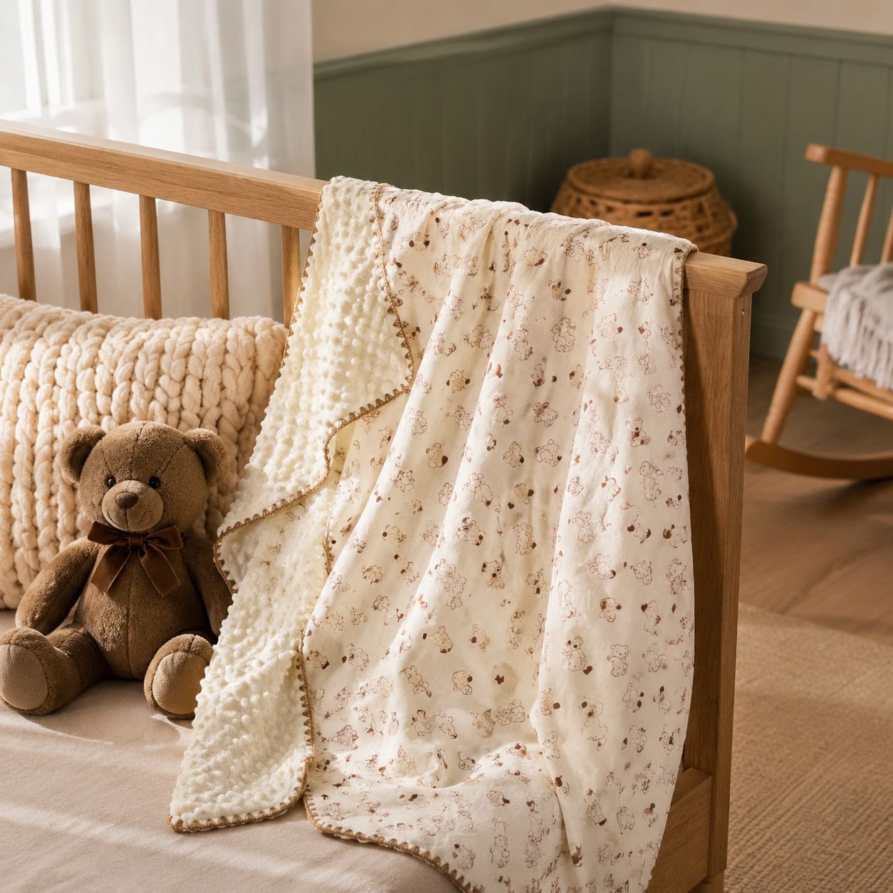 Baby Soft Gauze Blanket Absorbent Napping Blanket