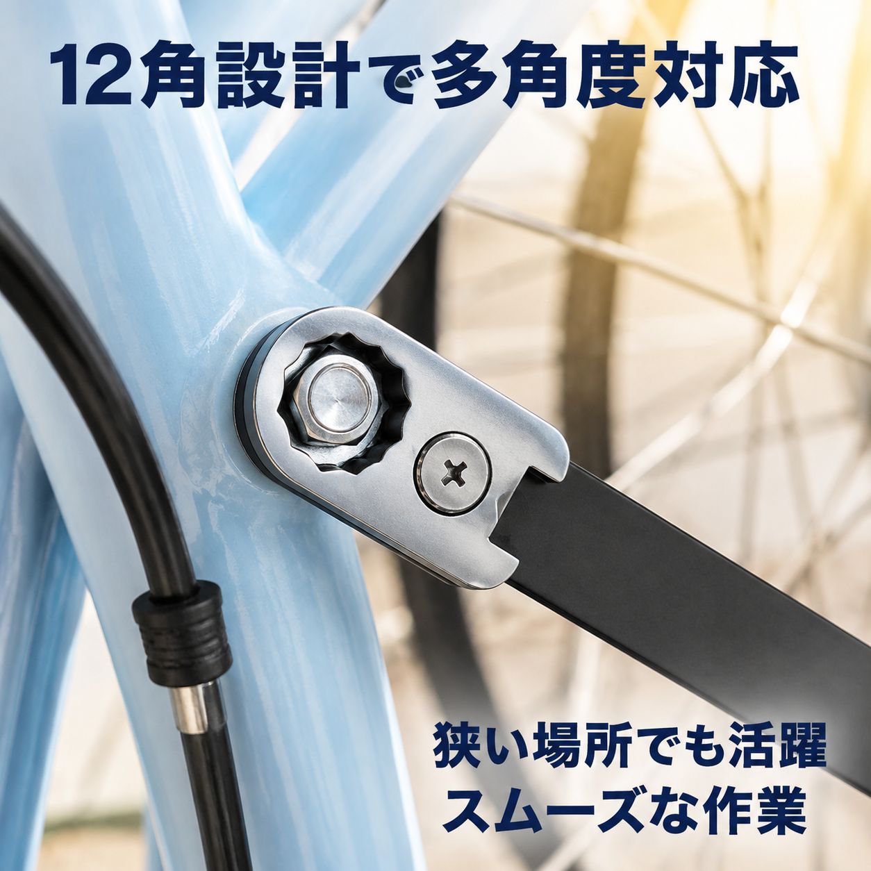 厚手タイプ梅花スパナコンビレンチ