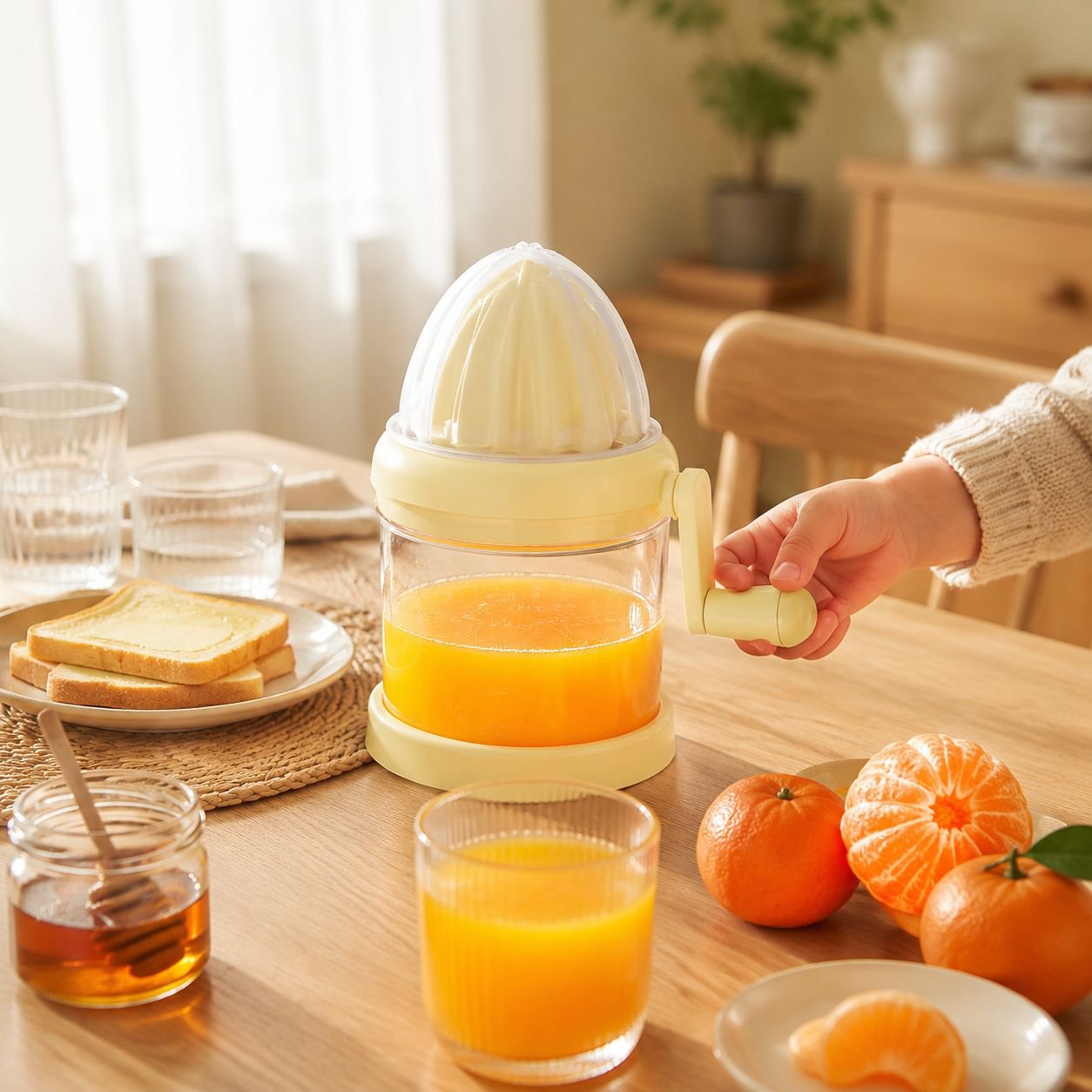 Exprimidor de naranja y limón para uso doméstico