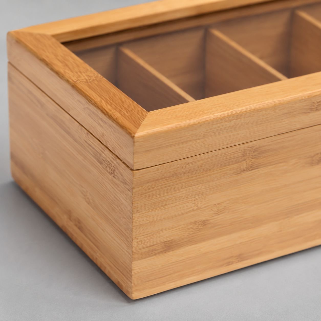 Coffee and tea organizer with partitioned sections