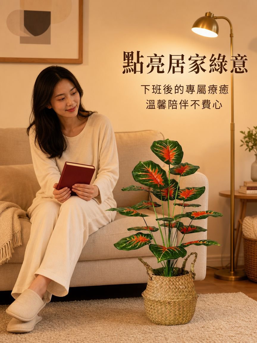 大型地面觀葉植物