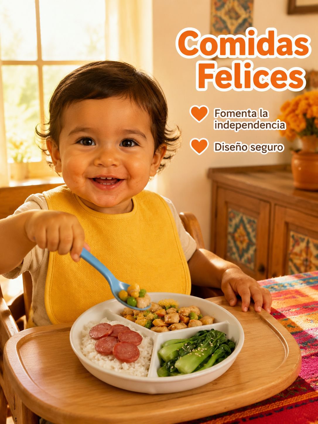 Vaporera para alimentos para bebés