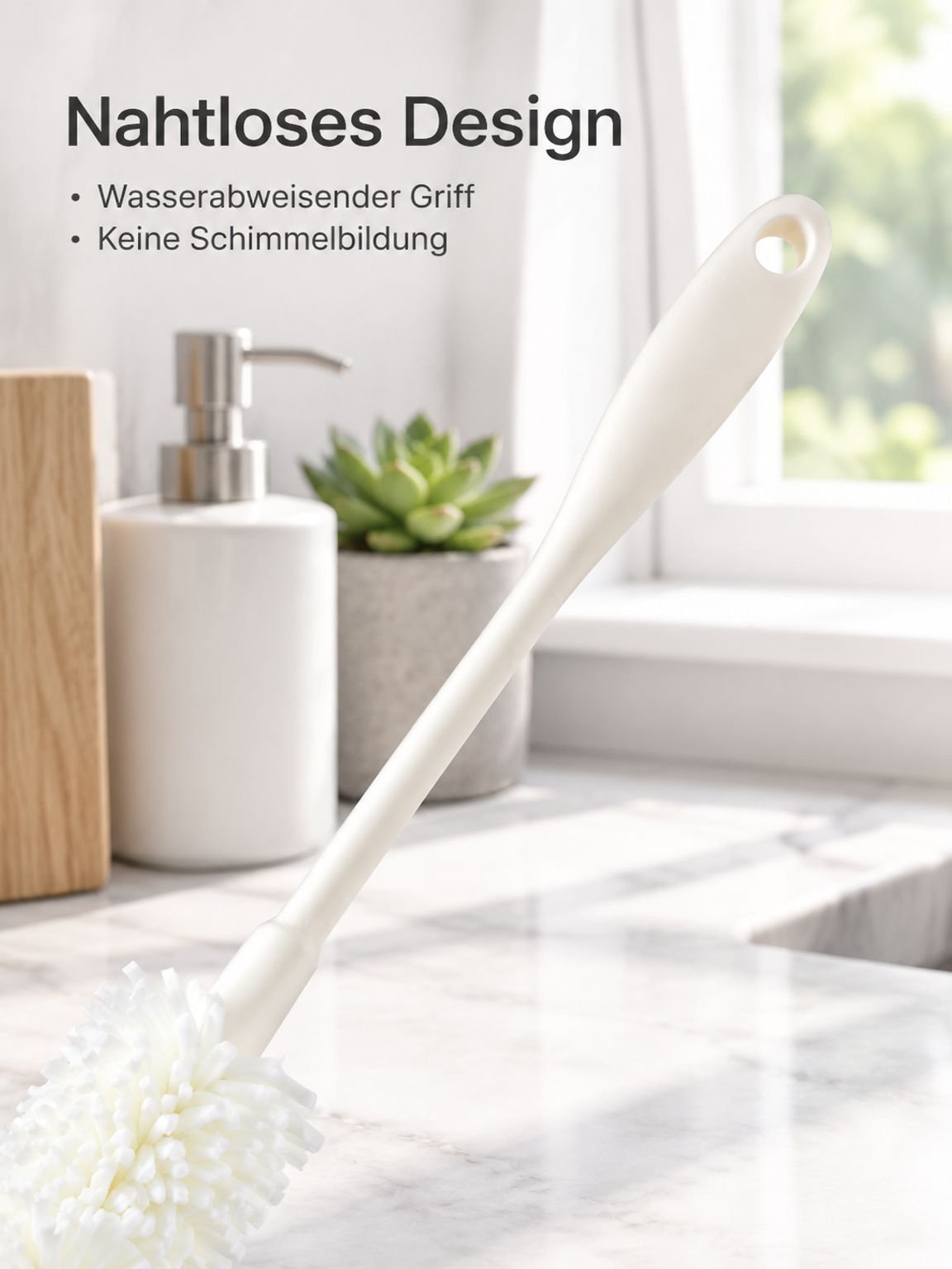 Langstielige Reinigungsbürste für Mixerbehälter