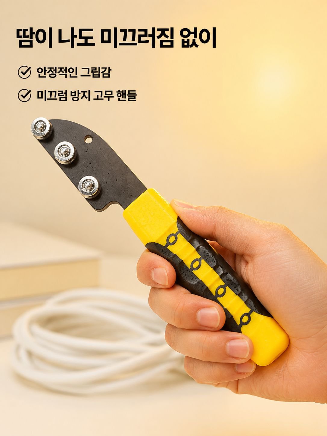 전선 스트레이트너의 내구성 테스트