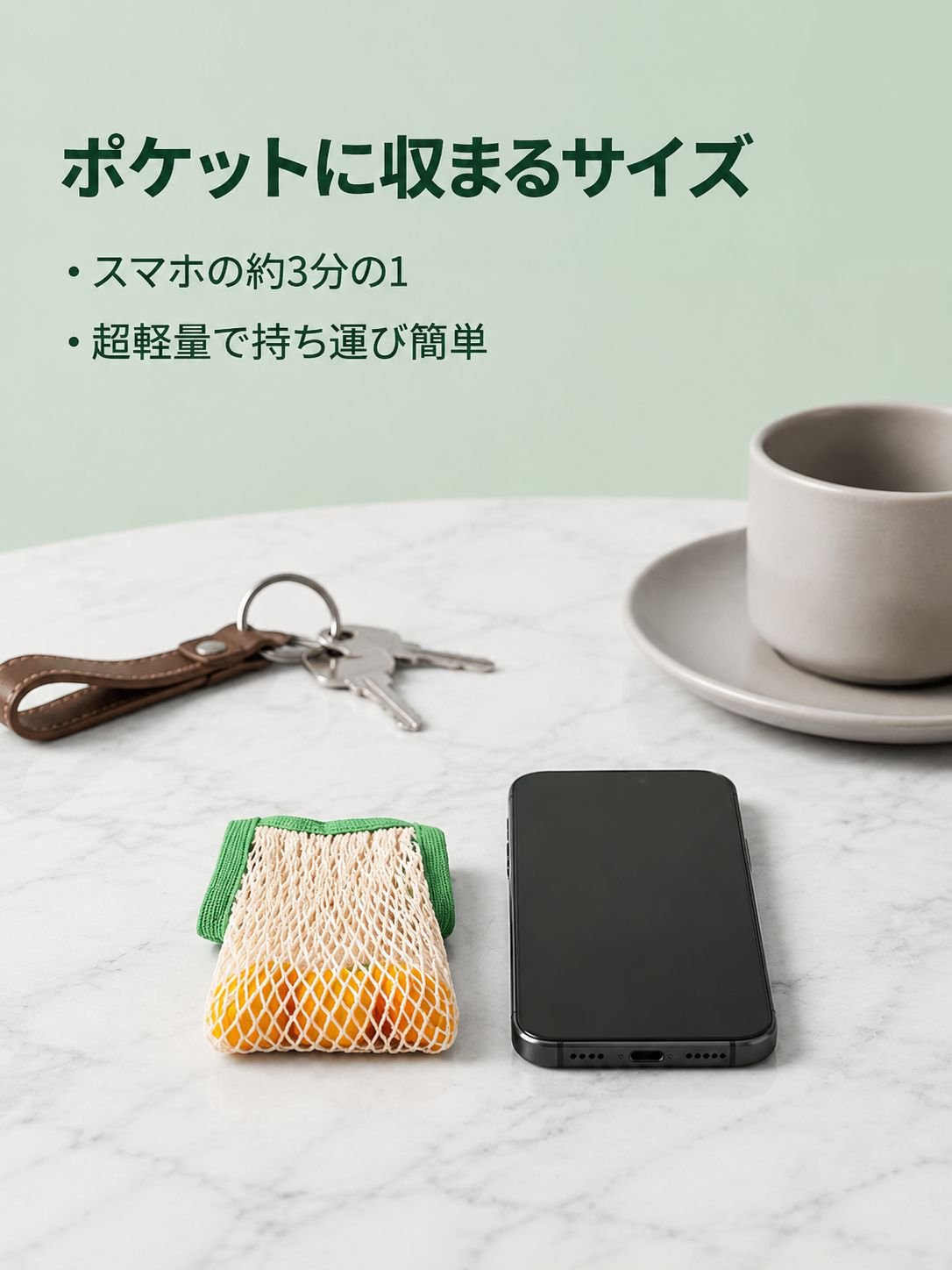 メッシュショッピングバッグ