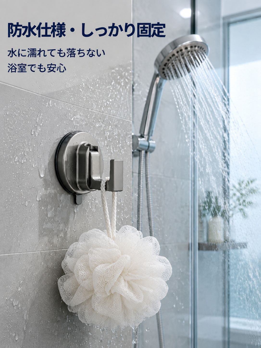 吸盤付き洋服フック