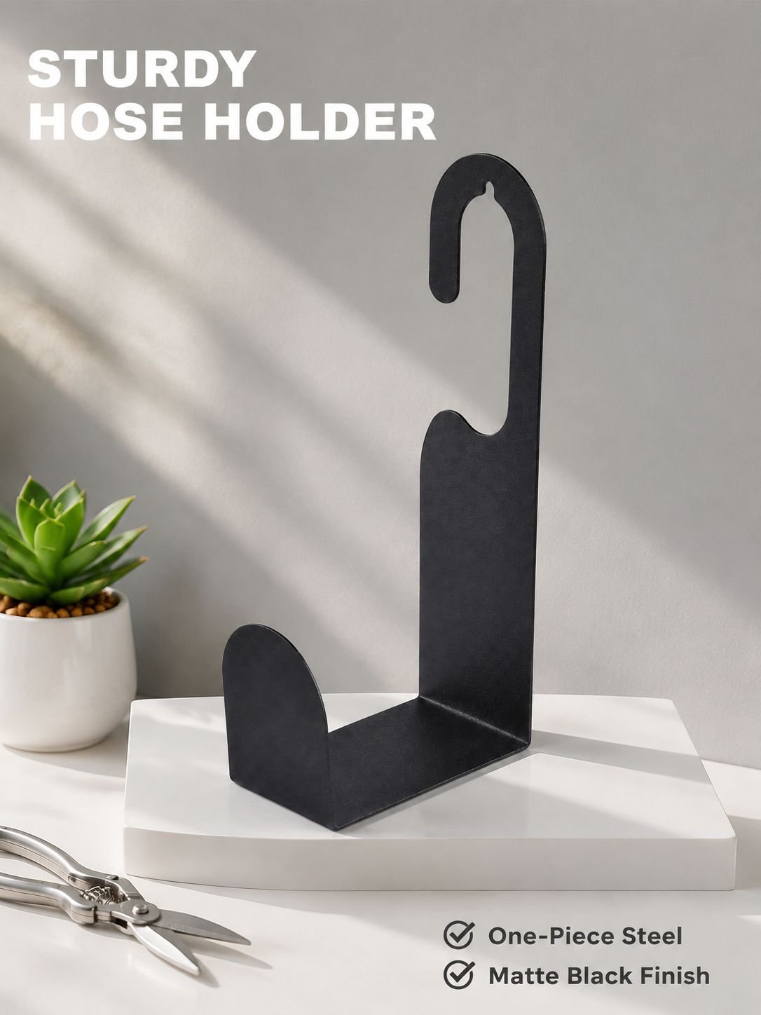 Stainless Steel Garden Hose Holder