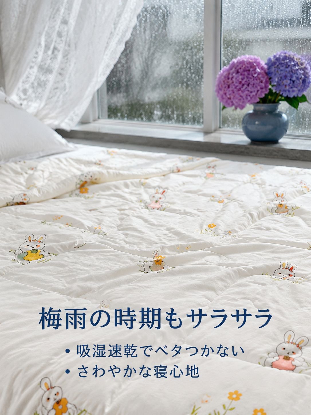 夏用涼感掛け布団 ダブル