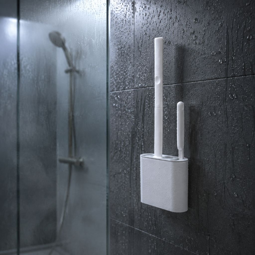 Durable flexible toilet brush bristles