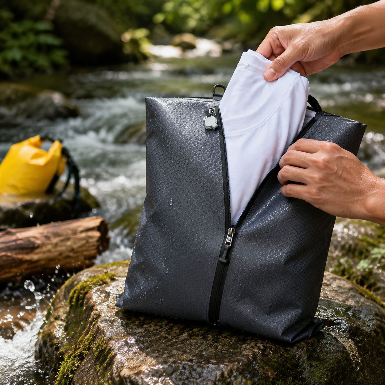 Durable travel organizer for clothing and accessories