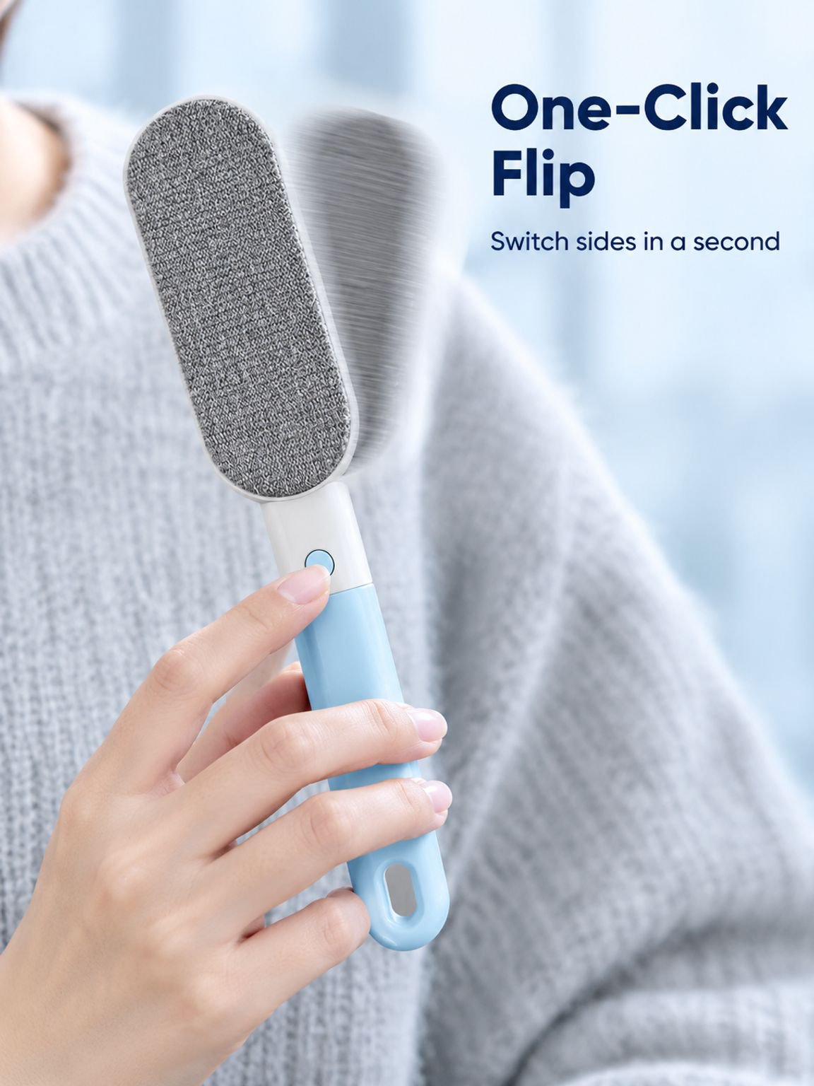 Double sided electrostatic brush