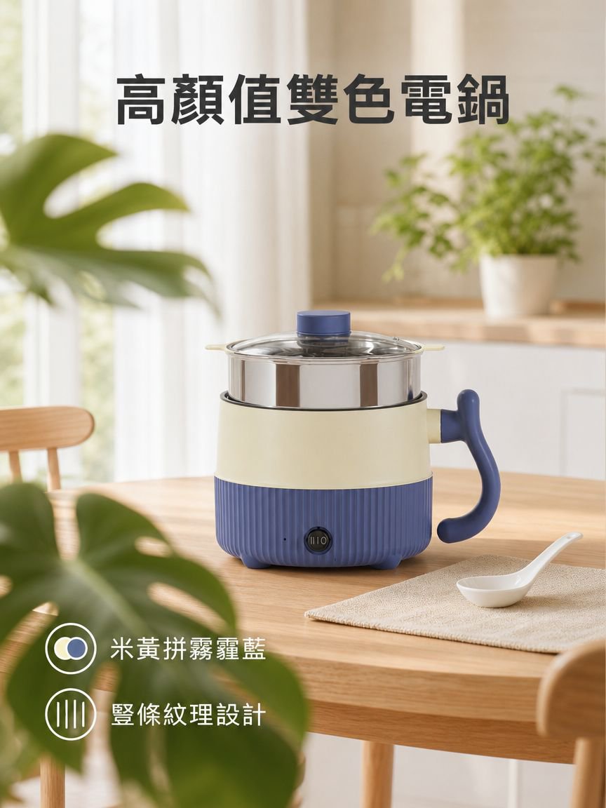 不沾鍋小型電鍋