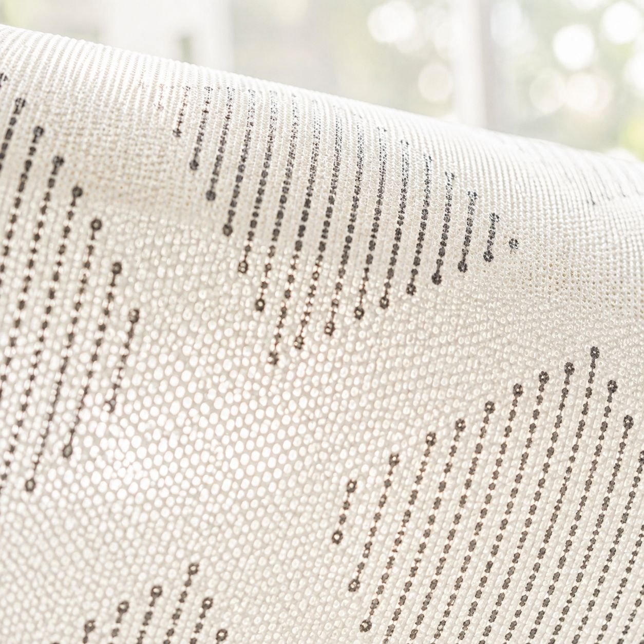 Close-up of cool breathable ice silk sofa towel texture