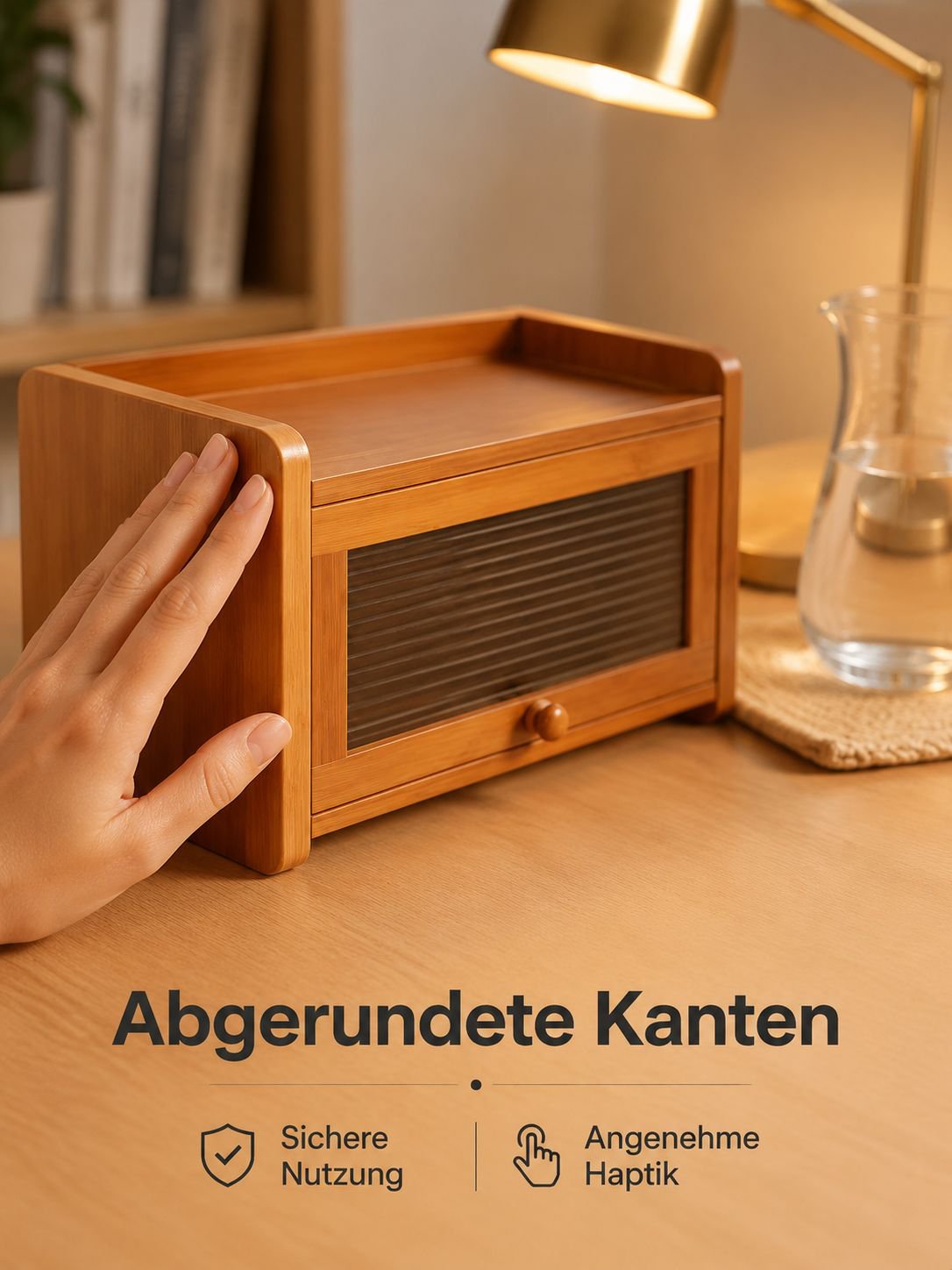 Einfach zu montierender Tisch Organizer für Becher