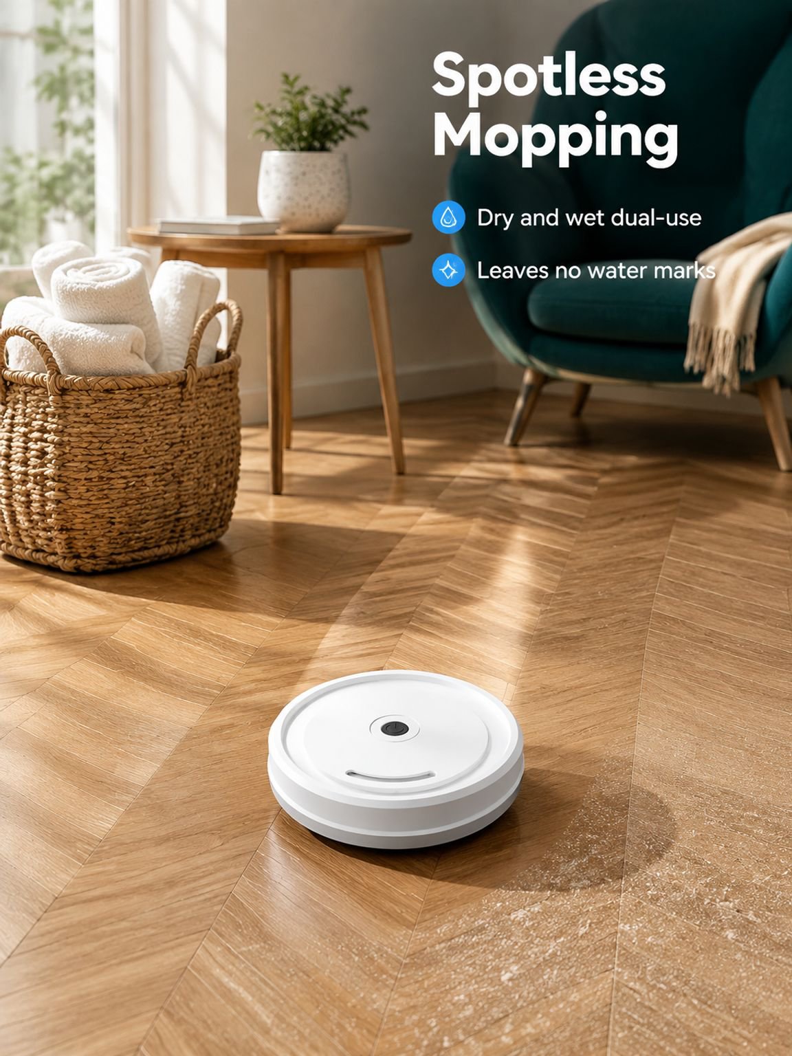 Automatic Mopping Robot Electric Vacuum Sweeping Robot and Combination
