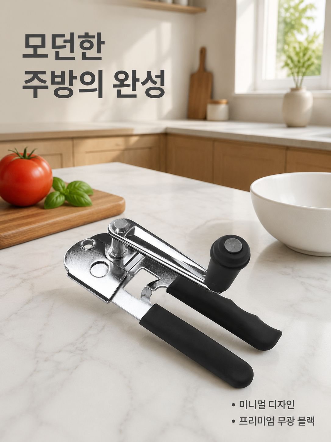 안전 설계 수동 깡통 오프너 편리한 병따개