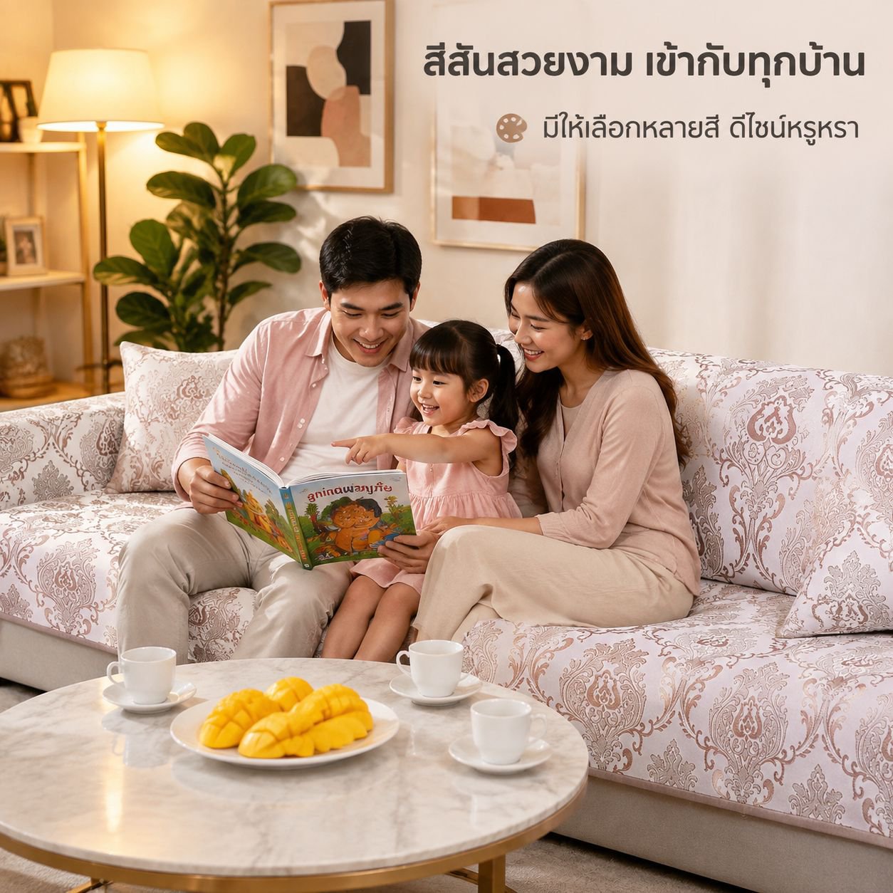เบาะโซฟาหรูหราสไตล์ยุโรปโมเดิร์น