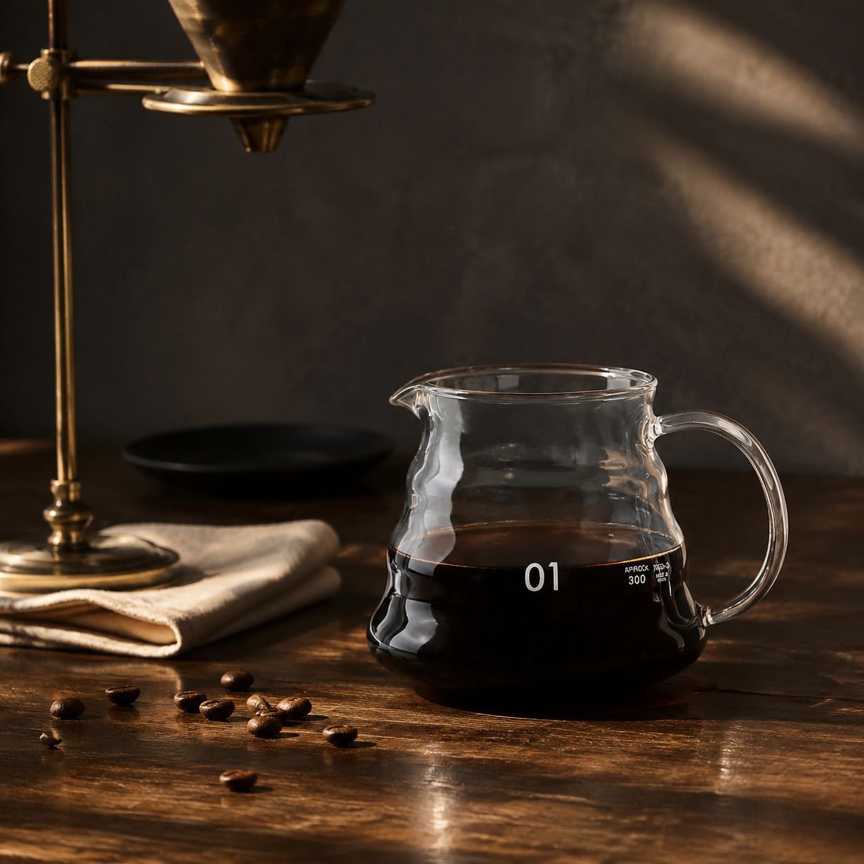 Borosilicate Glass Coffee Hand Drip Filter Cup