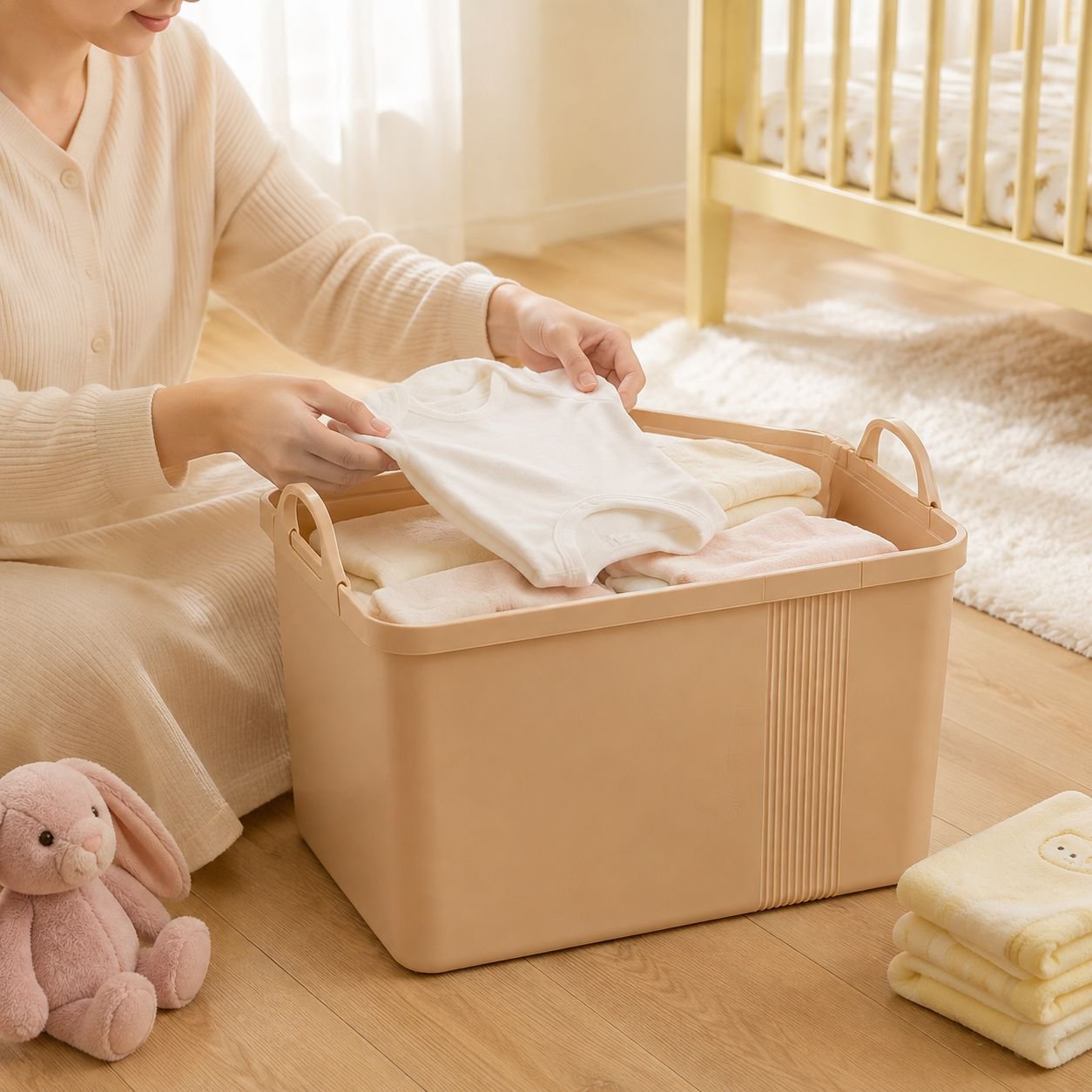 Durable storage container for home organization