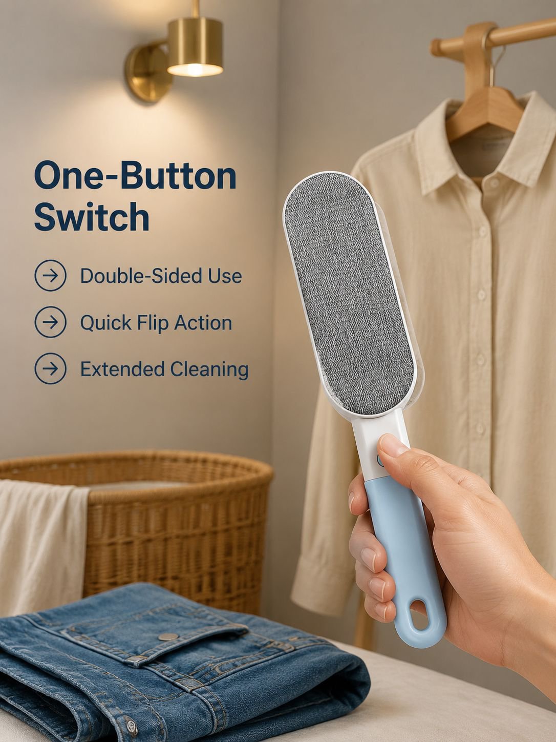 Double sided electrostatic brush