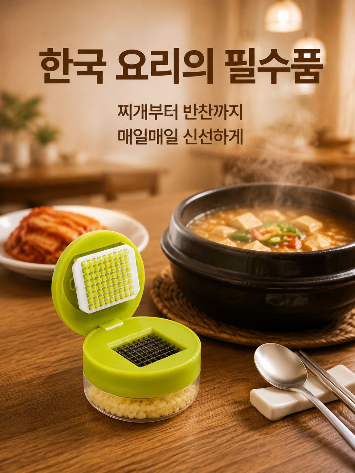 미니 마늘 다지기
