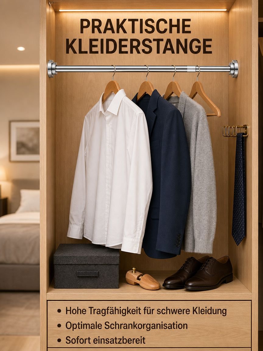 Ausziehbare Wäschestange aus Edelstahl, ohne Bohren, geeignet für Duschvorhänge, Gardinenstangen, Tü