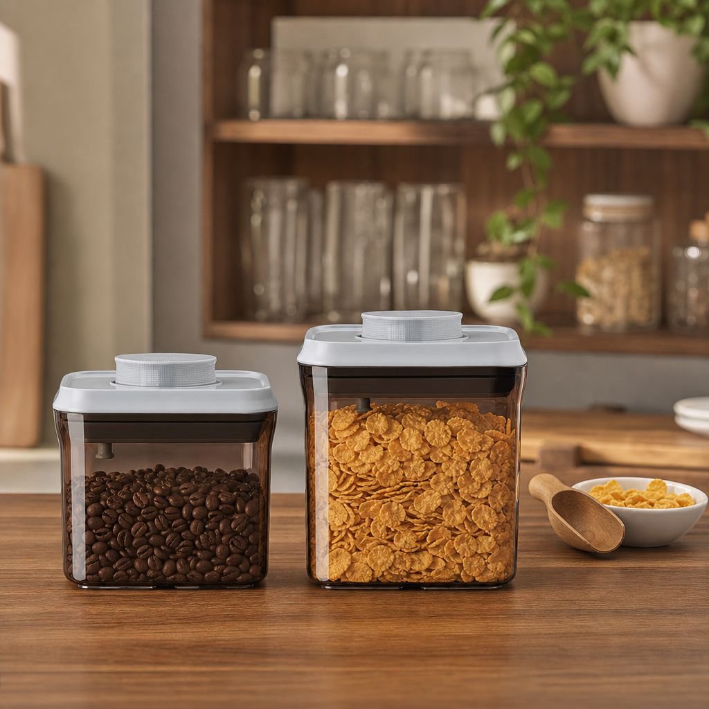 Safe and durable tea canister for kitchen use