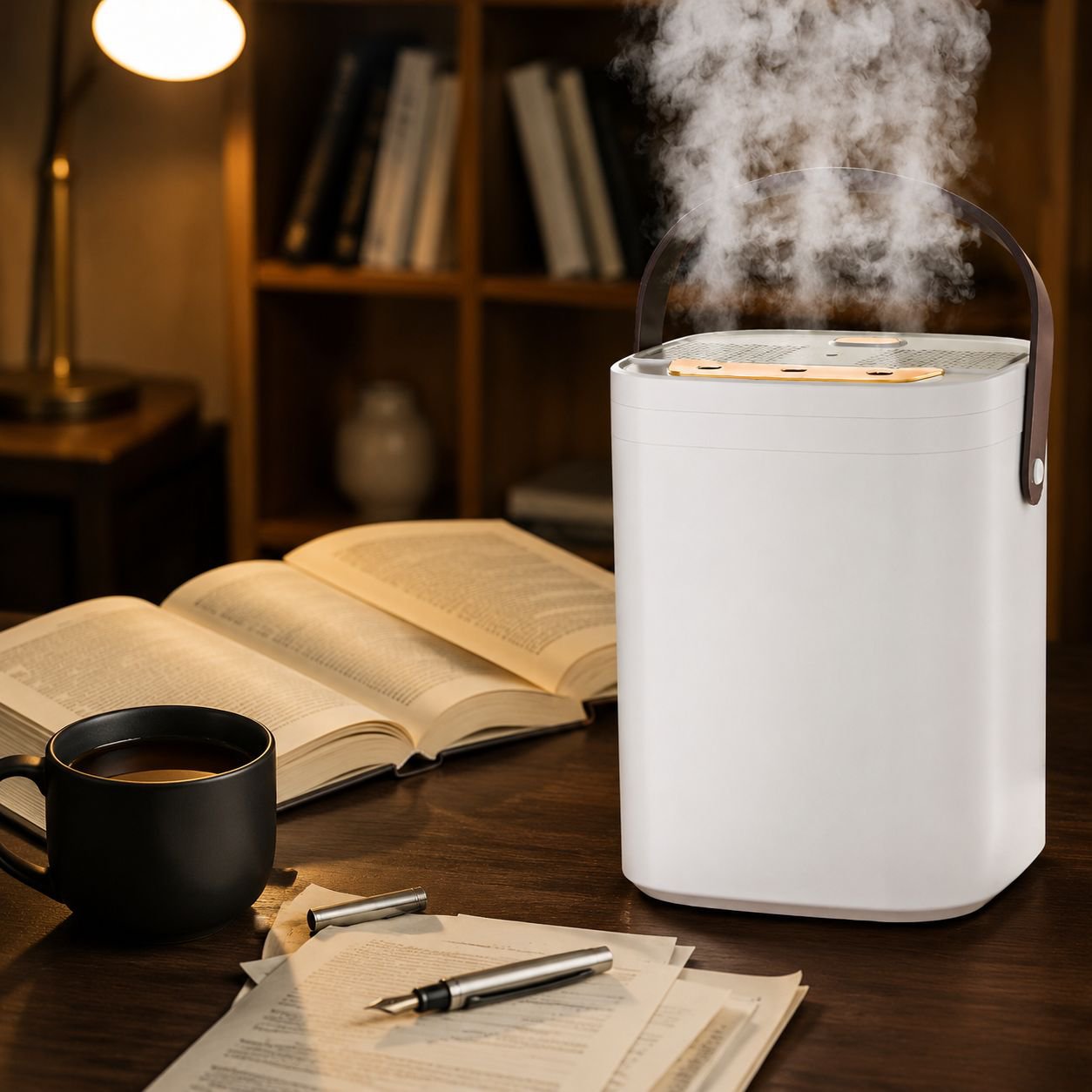 USB powered humidifier for nursery and office
