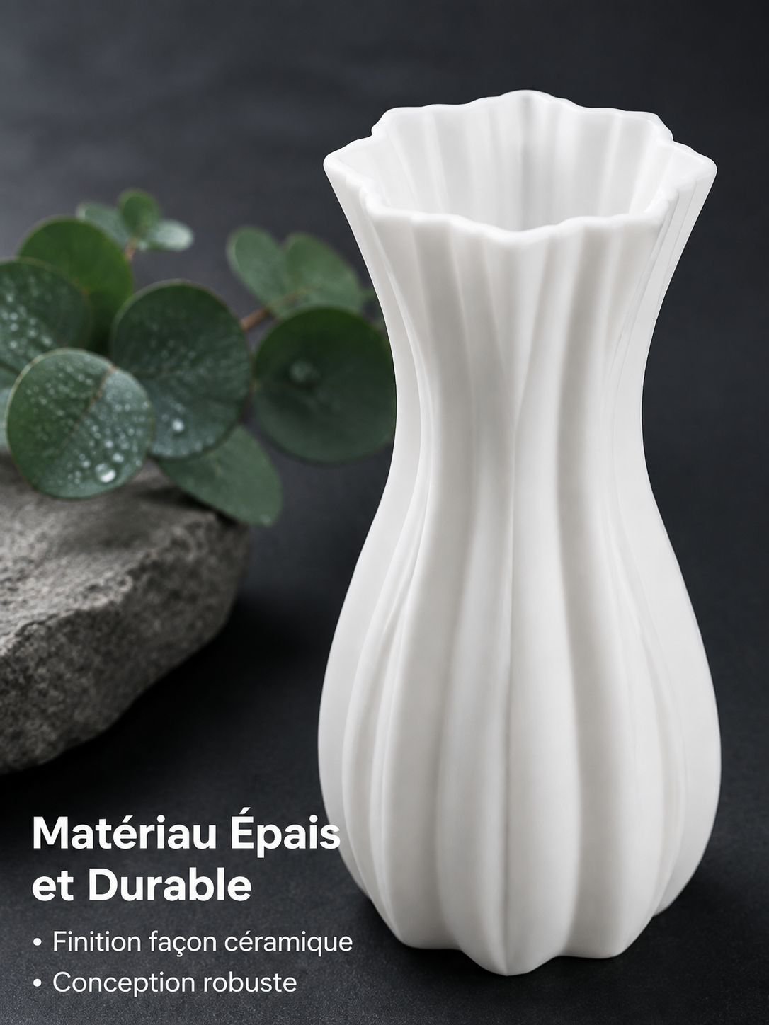 Ornement décoratif en fleurs artificielles pour maison moderne