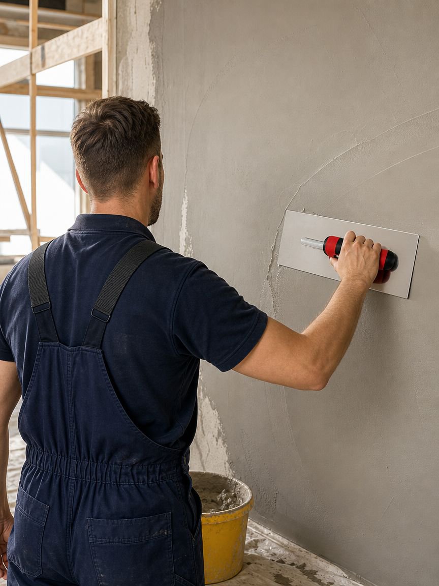 Maurermesser mit ergonomischem Griff