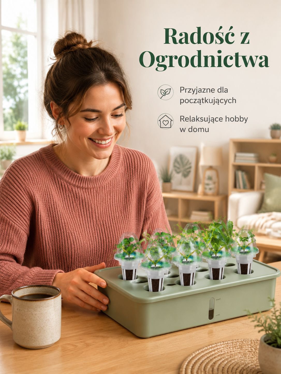 Koszyk do uprawy roślin bez gleby