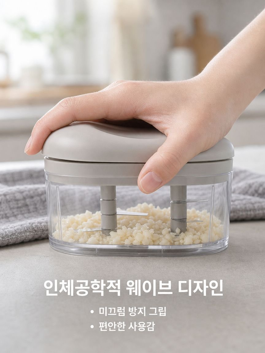 다기능 수동 마늘 다지기