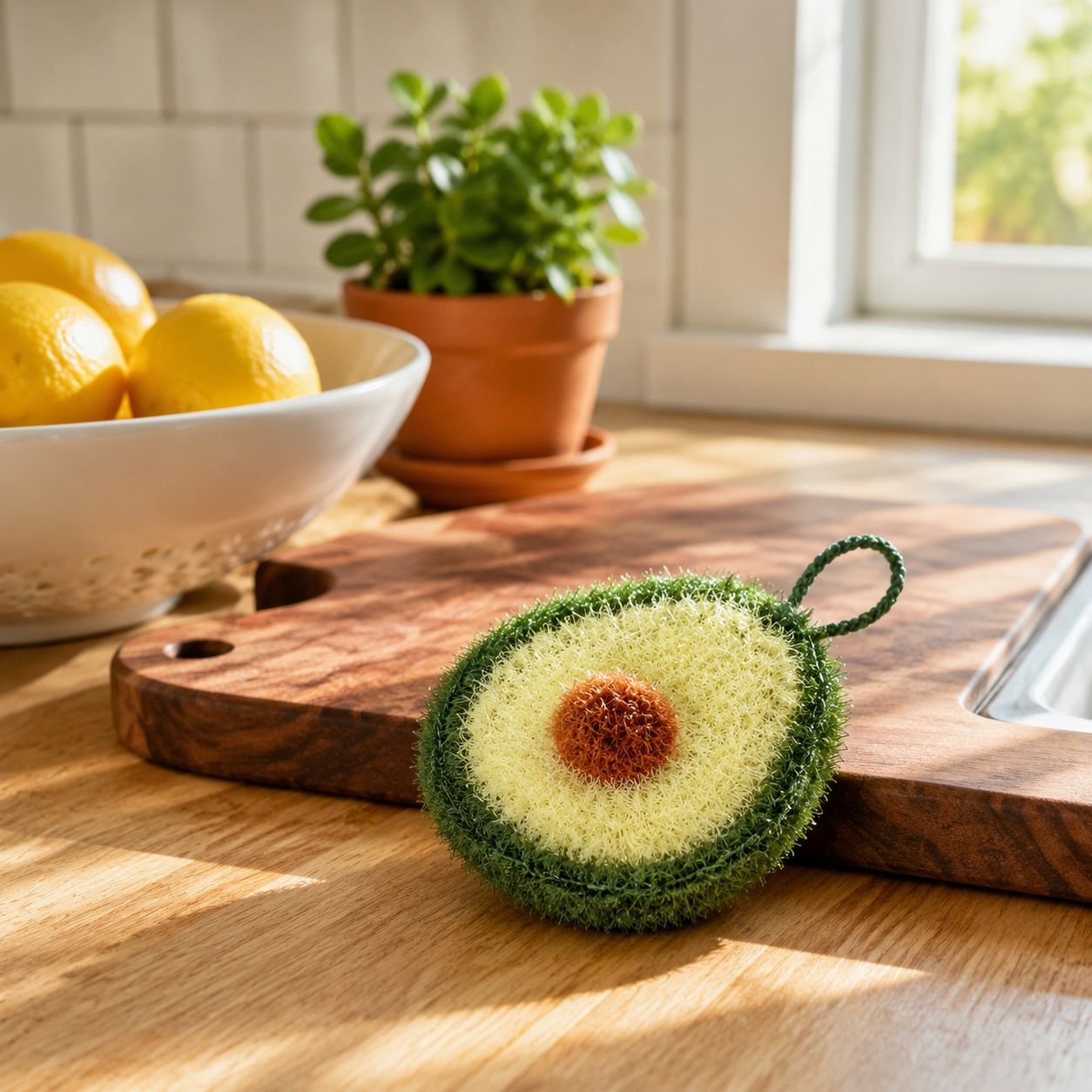 JMY Avocado Oil-Resistant Kitchen Wipe Cloth close-up