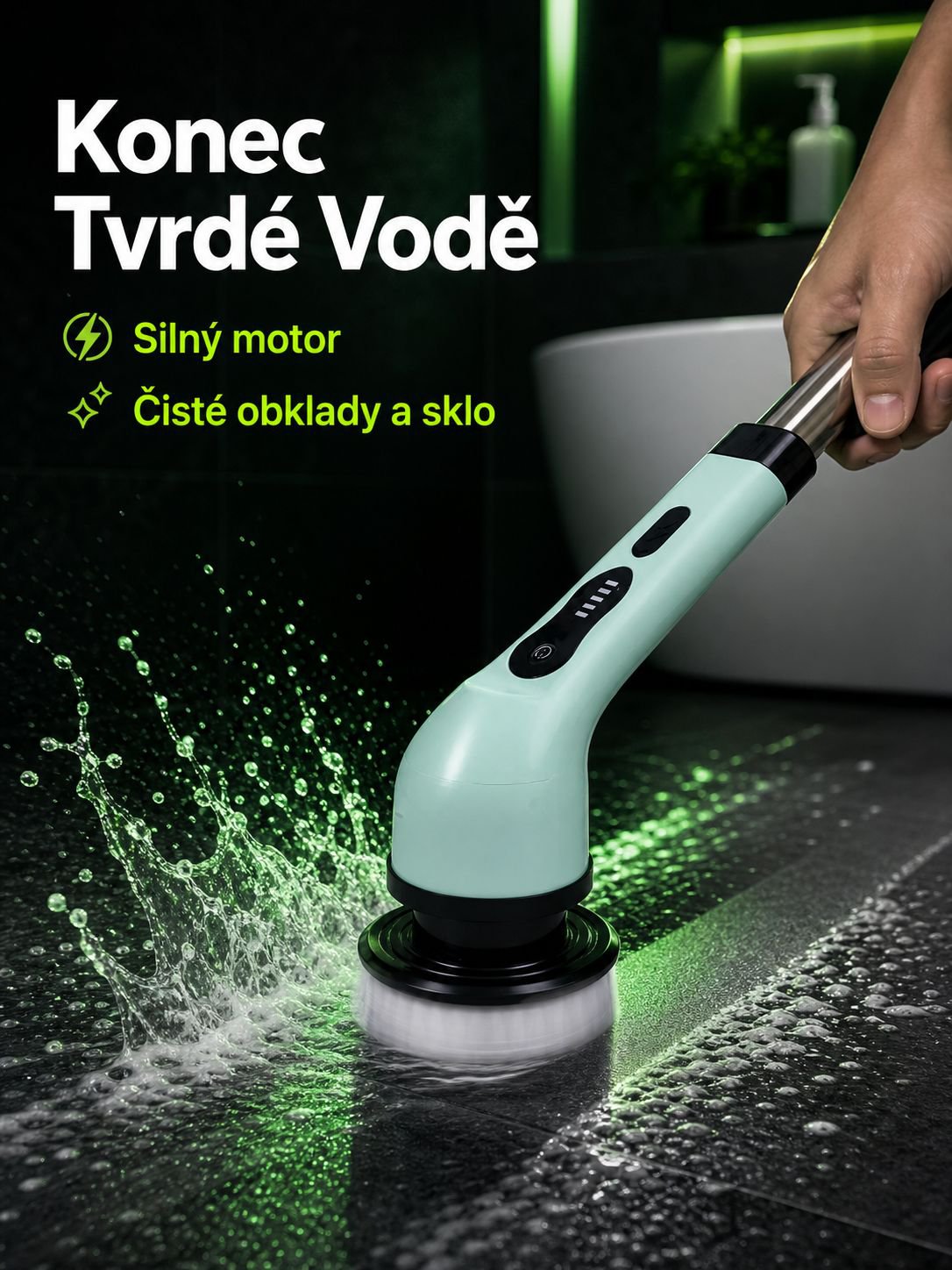 Multifunkční elektrický rotační čistič