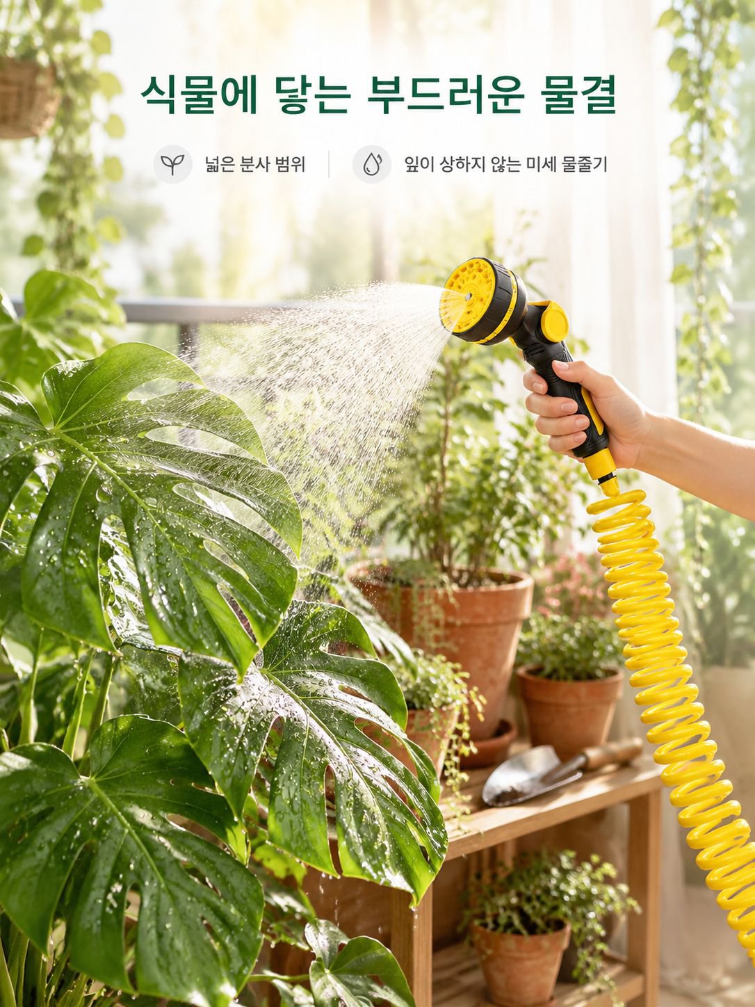스프링식 고압 물총