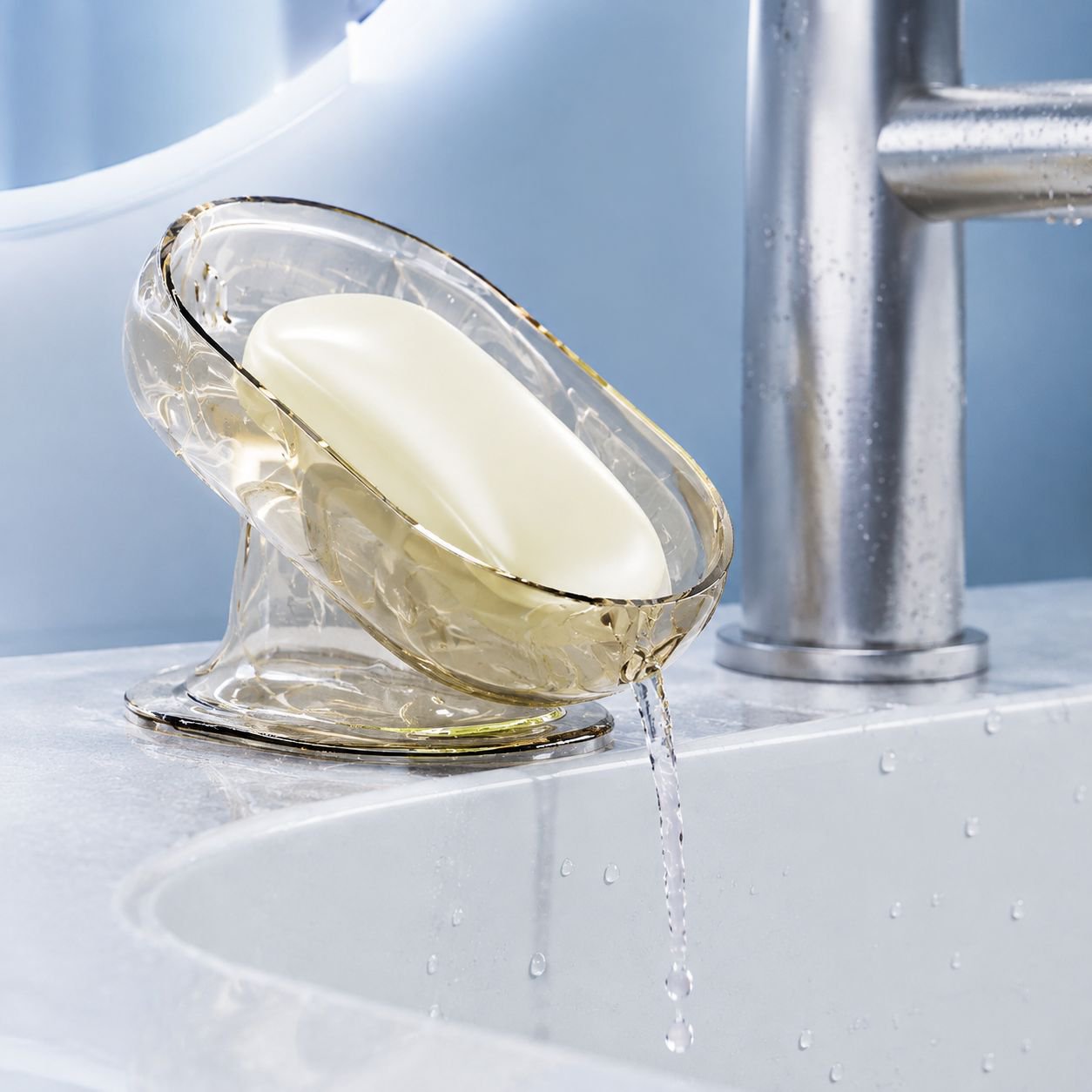 Modern Style Large Soap Dish for Home Use